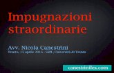 Impugnazioni straordinarie (Extraordinary appeals under italian criminal procedure, ita)