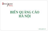 Biển quảng cáo Hà Nội