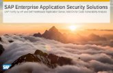 SAP Enterprise Application Security Solutions