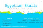 Egyptian skull-presentation