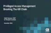 Privileged accesss management for den csa user group CA Technologies
