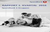 Rapport SpareBank 1 Gruppen Q1 2016