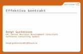 Effektiva Kontrakt | Bengt Gustavsson | LTG-32