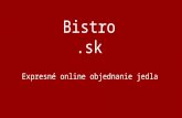 Bistro.sk - rozvoz jedla online vo Vašom meste
