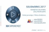 SOLIDWORKS 2017 - Kas naujo seminaro dienotvarke