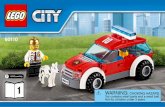 Đồ chơi xếp hình Lego City 60110 - Sở cứu hỏa thành phố