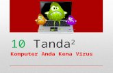10 Tanda Komputer Kena Virus
