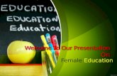 Female education presentation ready