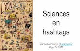 Lyon science 2016 : Sciences en hashtags