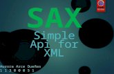 SAX (con PHP)
