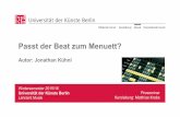 Appmusik Unterrichtsidee: Passt der Beat zum Menuett?