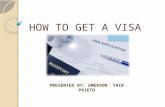 How to get a visa