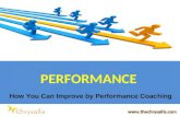 Performance Coaching - The Way to Improve Your Work Ability