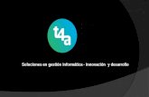 Presentación T4A - Español - Wide Version