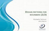 Design patterns for beginners (2/2)