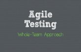 Agile Testing: Whole Team Approach
