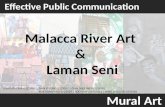 Malacca river art & laman seni