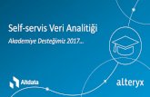 Akademiye self servis analitik, Alteryx desteği