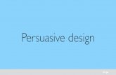 Persuasive design