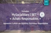 My socialware Ibet © Achats Responsables