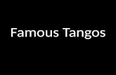 Famous tangos