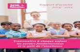 SOS éducation - Rapport d'activité 2014-2015