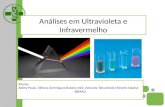 Espectrofotometria: Análises em UV e infravermelho