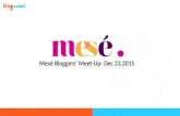 Blogweet Mese Bloggers' Meet- Up