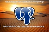 Neutralizing SQL Injection in PostgreSQL