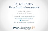 3,14 Praw Product Managera
