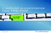 L'activité e-commerce des TPE-PME - Edition 2011