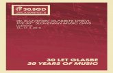 30 LET GLASBE 30 YEARS OF MUSIC