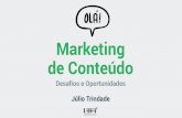 Palestra "Marketing de Conteúdo: Desafios e Oportunidades" no Infnet