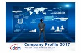 Company Profile DCMS 2017   presentation
