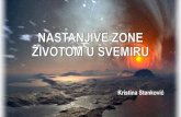 "Nastanjive zone životom u svemiru" - Kristina Stanković
