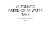 AUTOMATIC GREENHOUSE WATER TANK