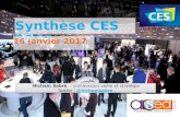 Synthèse innovation s CES 2017 Las Vegas