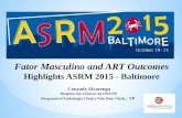 Highlights ASMR 2015: infertilidade masculina