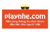 Play Nhé - Nền tảng thông tin chơi được đầu tiên tại Việt Nam
