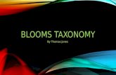 Blooms taxonomy thomasjones