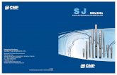 Sj stainless steel multistage deep well submersible pump