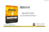 Alphorm.com Support de la formation JavaScript les fondamentaux