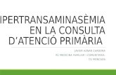 Hipertransaminasèmia Assimptomàtica. Javier Aznar.