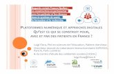 Les plateformes technologiques en France construites pour et par des patients