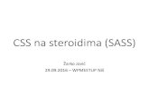 CSS na steroidima (SASS)