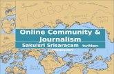Online community & journalism