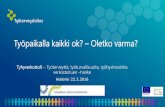 22.3.2016 TyhyverkostoX  hankkeen esittely ja toteutus Uudellamaalla
