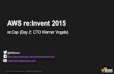 Aws reinvent 2015 - day 2