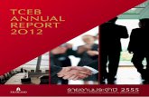 Thailand Convention & Exhibition Bureau Annual Report 2012