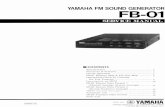 Yamaha FB-01 FM Sound Module